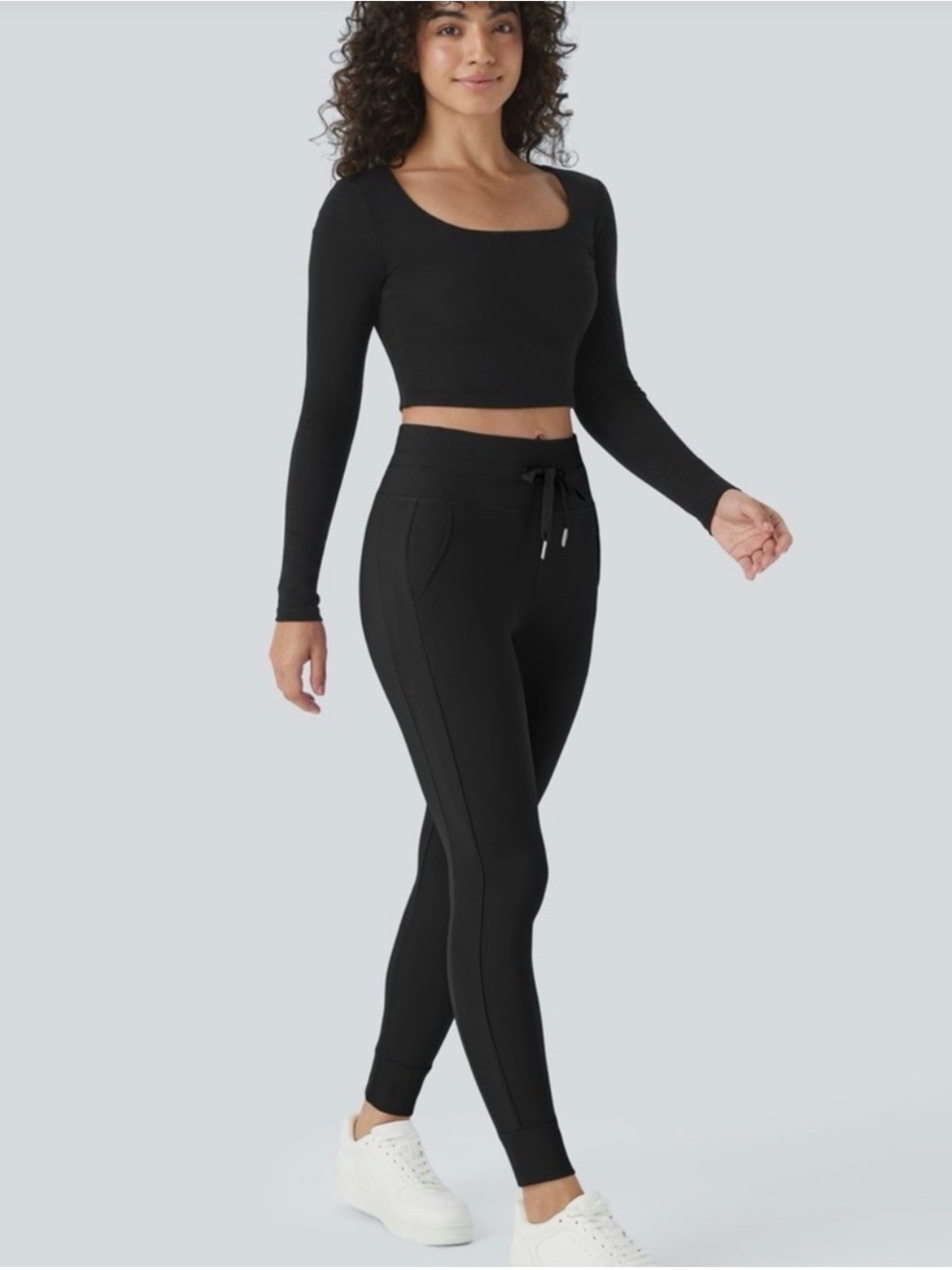 NWT Halara High Waisted Drawstring Full Length Joggers SIZE SMALL 4/6